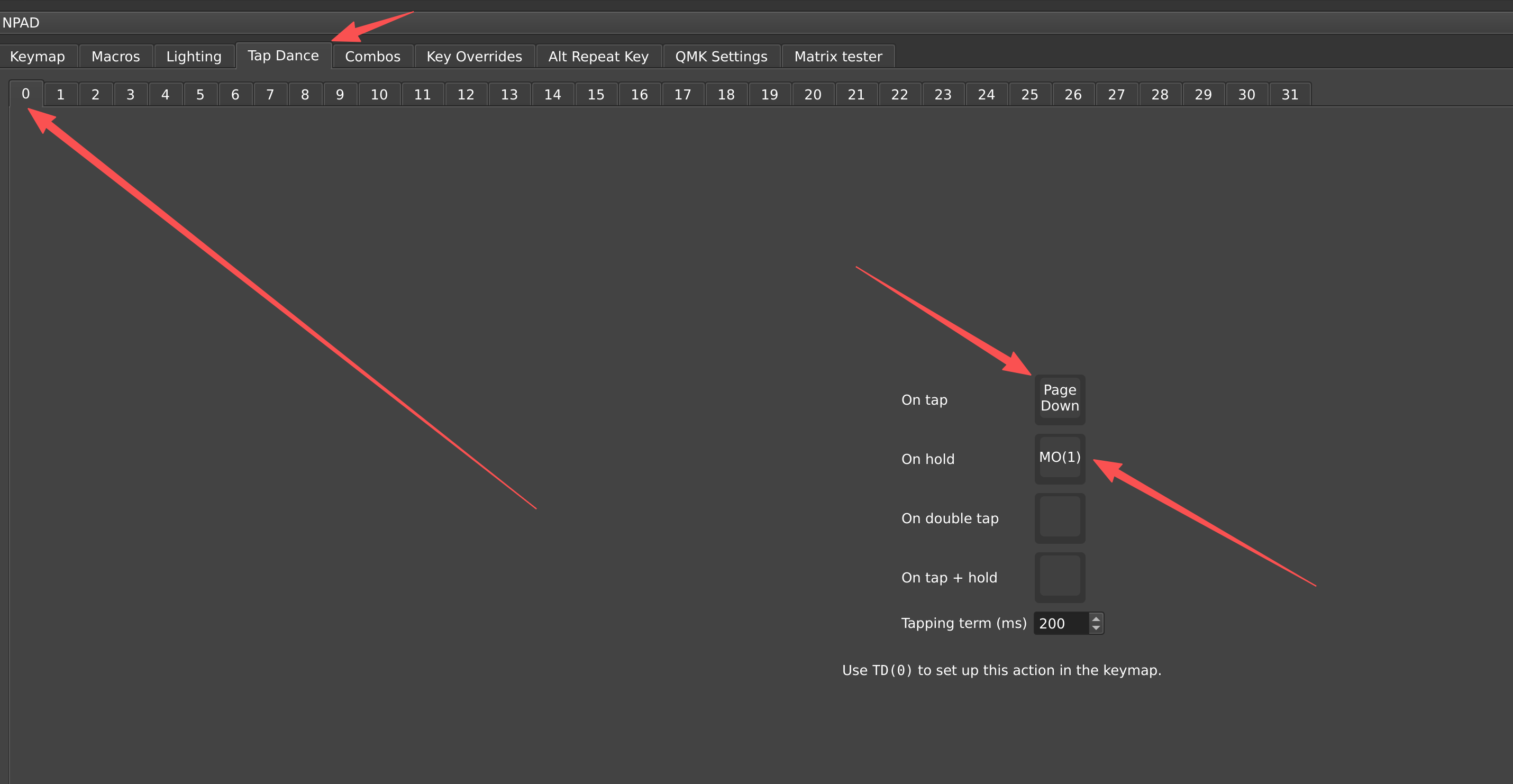 创建新的按键层